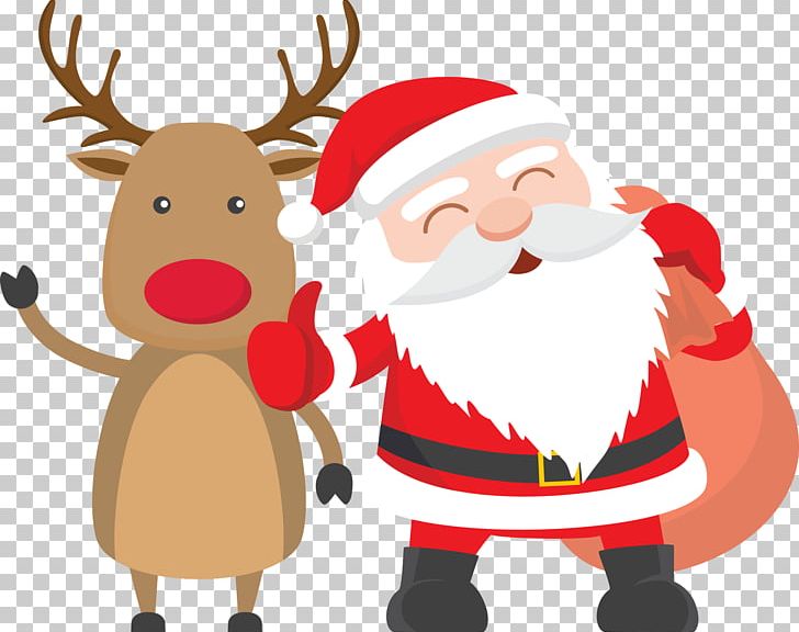 Santa Claus Reindeer Father Christmas Child PNG, Clipart, Cartoon Elk,  Child, Christmas Decoration, Christmas Music, Deer