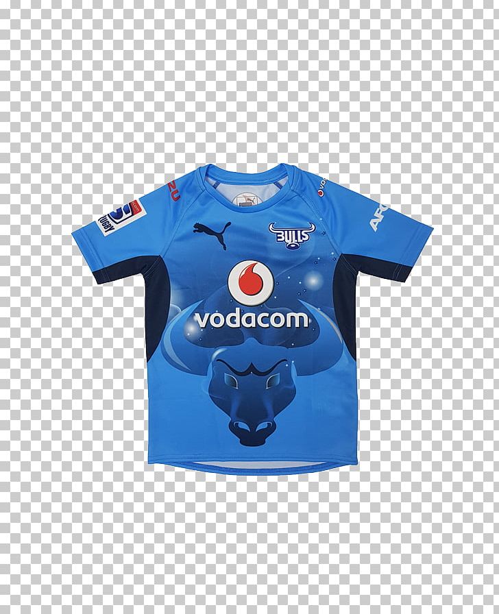 Jersey Bulls T-shirt 2018 Super Rugby Season Currie Cup PNG, Clipart, 2017 Super Rugby Season, 2018 Super Rugby Season, Active Shirt, Blue, Brand Free PNG Download