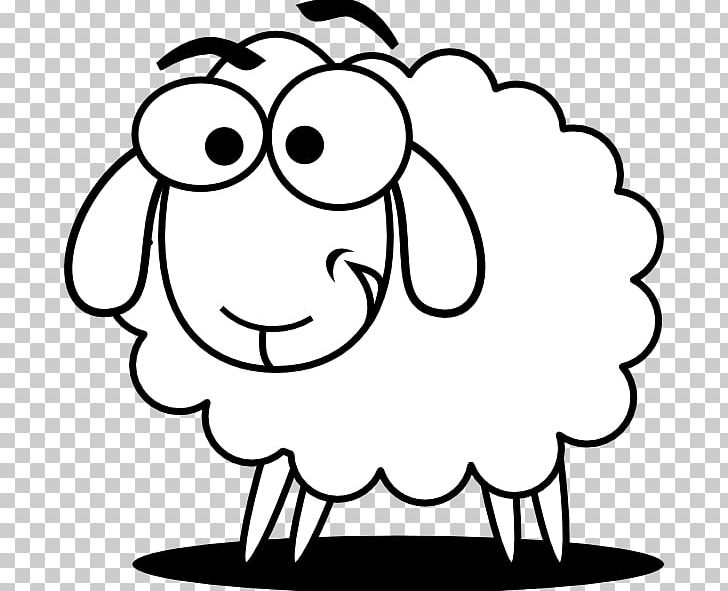 Sheep Cartoon Drawing PNG, Clipart, Art, Artwork, Black And White, Black Sheep, Comics Free PNG Download