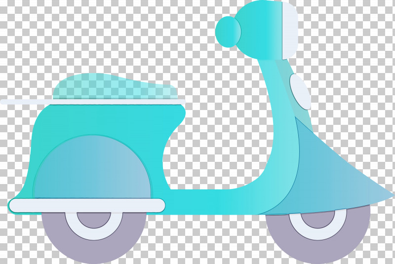 Turquoise Blue Aqua Transport Scooter PNG, Clipart, Aqua, Blue, Moto, Motorcycle, Paint Free PNG Download