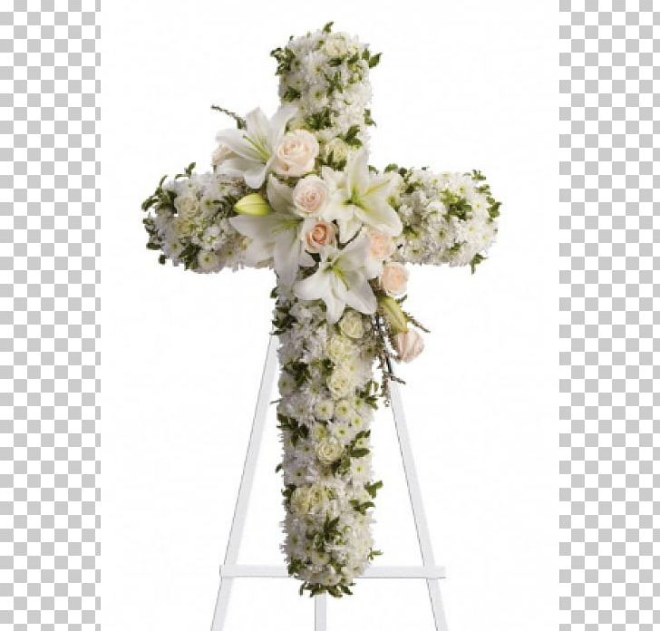 Floristry Flower Delivery Floral Design Cross PNG, Clipart, Artificial Flower, Cross, Cross Flower, Cut Flowers, Delivery Free PNG Download