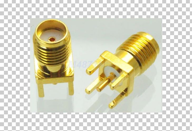 SMA Connector Electrical Connector RF Connector Printed Circuit Board Coaxial Cable PNG, Clipart, Adapter, Brass, Coaxial Cable, Electrical Cable, Electrical Connector Free PNG Download