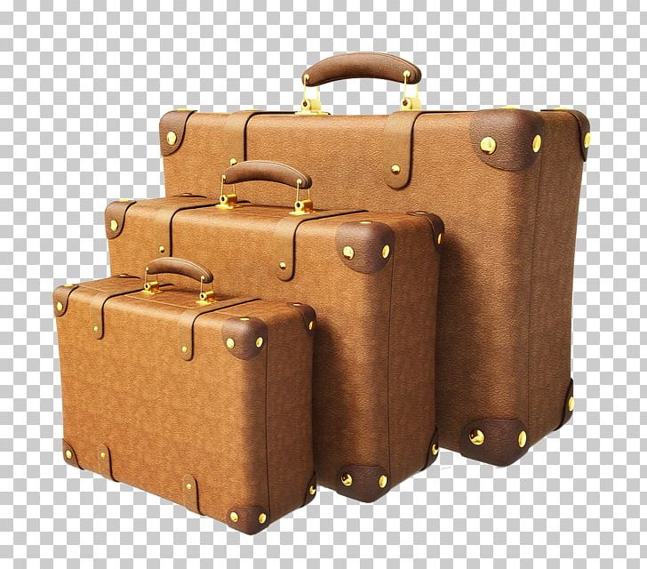 Suitcase Travel Baggage Hotel Vacation PNG, Clipart, Airline Ticket, Baggage, Bags, Box, Brown Free PNG Download