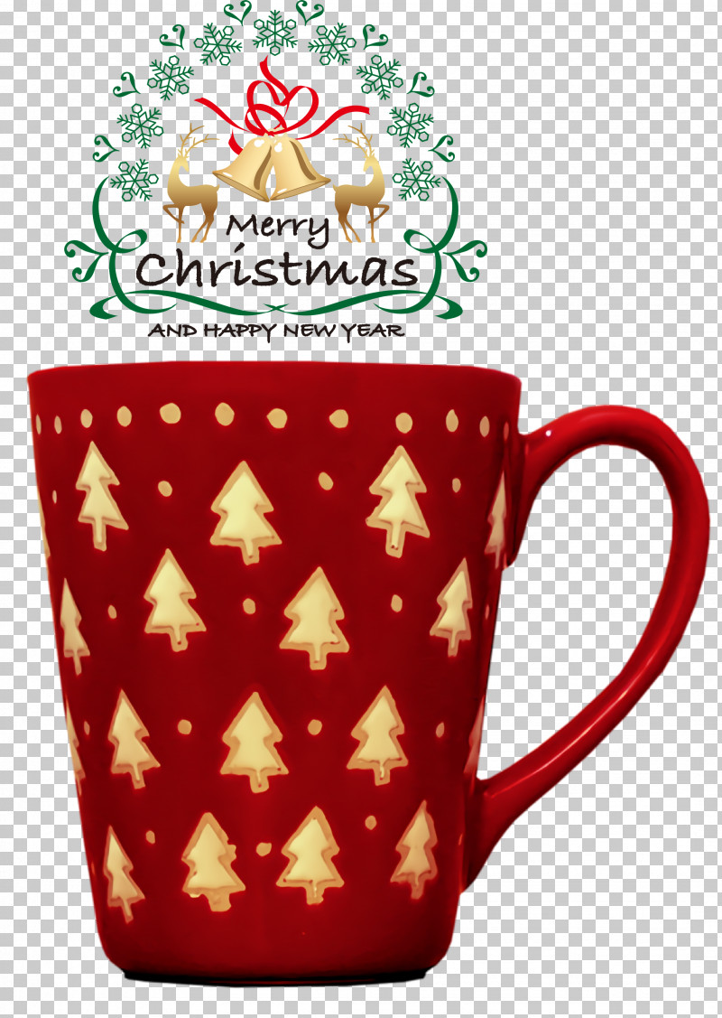 Merry Christmas Happy New Year PNG, Clipart, Christmas Day, Christmas Gift, Christmas Mug, Christmas Tree, Drawing Free PNG Download