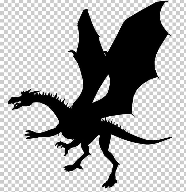 Dragon Silhouette PNG, Clipart, Black And White, Chinese Dragon, Download, Dragon, Drawing Free PNG Download