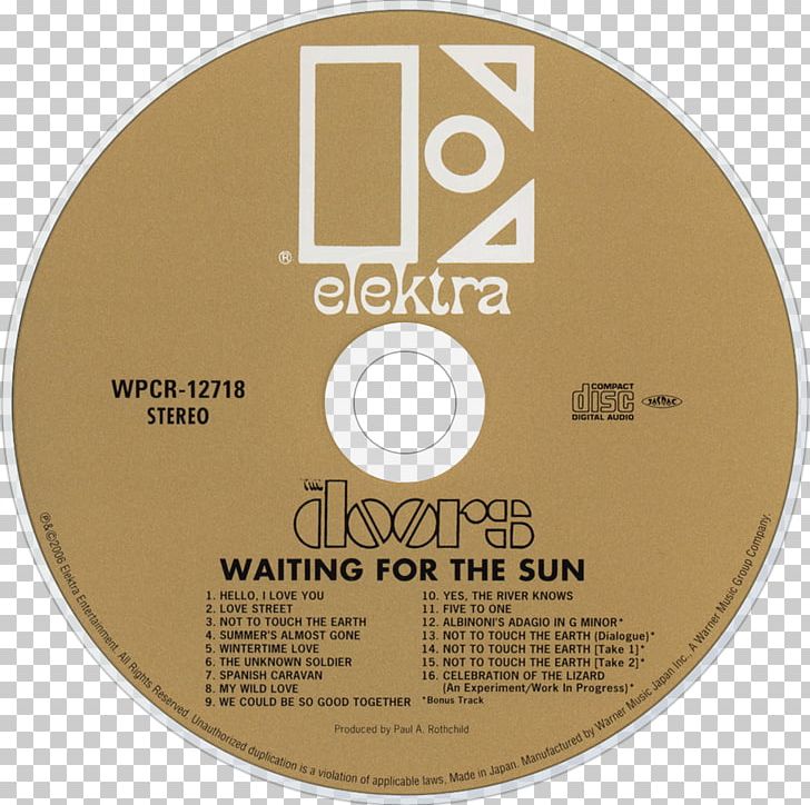 Compact Disc Phonograph Record Strange Days The Doors Waiting For The Sun PNG, Clipart, Album, Brand, Compact Disc, Data Storage Device, Doors Free PNG Download