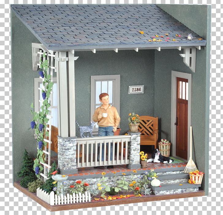 Dollhouse Room Box Porch PNG, Clipart, Building, Diorama, Doll, Dollhouse, Facade Free PNG Download