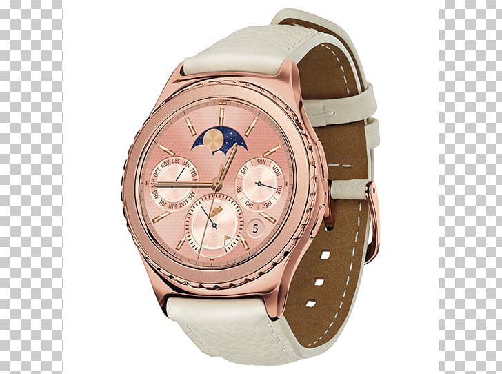Samsung Gear S2 Classic Samsung Galaxy Gear Smartwatch PNG, Clipart, Android, Beige, Brand, Brown, Gold Free PNG Download