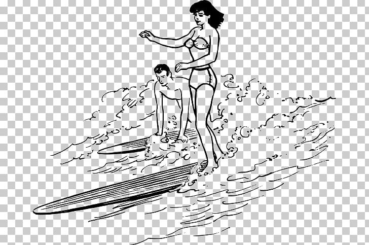 Surfing Surfboard Merliah Summers PNG, Clipart, Arm, Art, Artwork, Big Wave Surfing, Black And White Free PNG Download