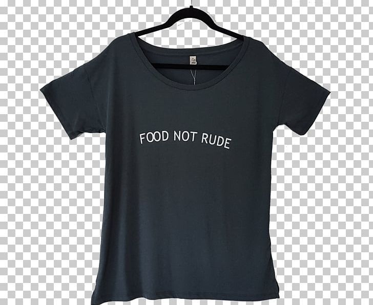 T-shirt Food Neckline Sleeve PNG, Clipart, Active Shirt, Biscuits, Black, Black M, Brand Free PNG Download