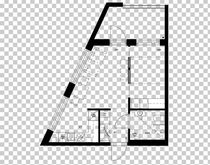 Dwelling Architecture Building Floor Plan PNG, Clipart, Angle, Architecture, Area, Balcony, Black And White Free PNG Download