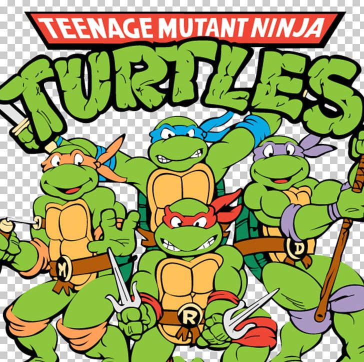 Teenage Mutant Ninja Turtles Vertebrate Illustration PNG, Clipart, Animals, Area, Artwork, Cartoon, Fiction Free PNG Download