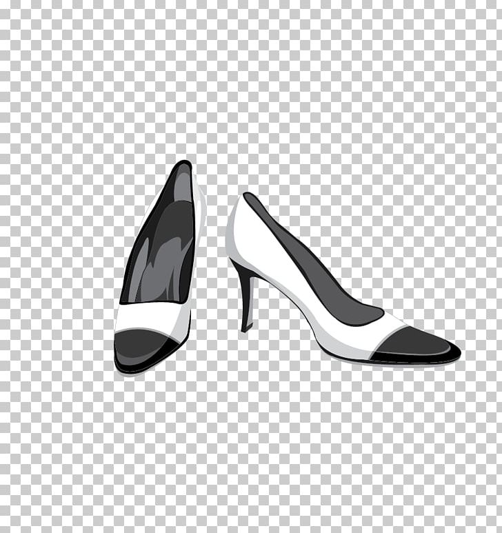 Dress Shoe High-heeled Footwear PNG, Clipart, Accessories, Ballet Shoe, Black, Black And White, Boot Free PNG Download