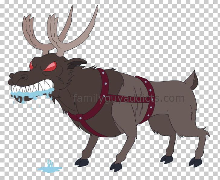 Reindeer Santa Claus Christmas PNG, Clipart, American Dad, Antler, Bad Reindeer Cliparts, Cartoon, Cattle Like Mammal Free PNG Download
