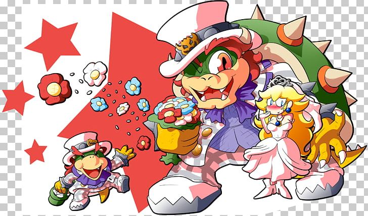 Super Mario Odyssey Bowser Princess Peach Drawing PNG, Clipart, Art, Bowser, Cartoon, Christmas, Christmas Decoration Free PNG Download