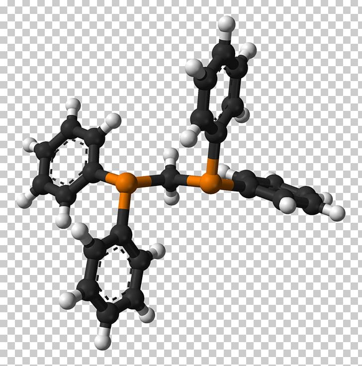 Bis(diphenylphosphino)methane Ligand Coordination Complex Molecule 1 PNG, Clipart, 12bisdiphenylphosphinoethane, Atom, Ballandstick Model, Bis, Bisdiphenylphosphinomethane Free PNG Download