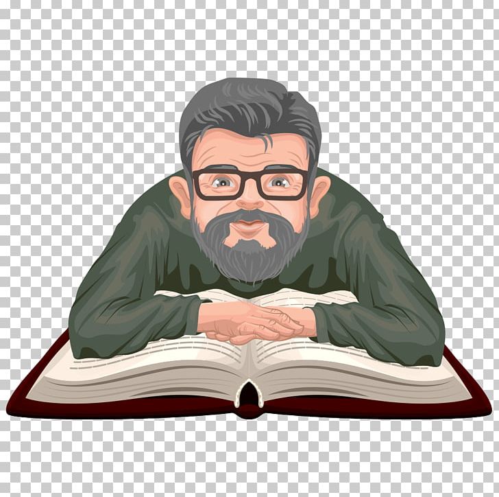 Book Stock Photography Illustration PNG, Clipart, Beard, Business Man, Cartoon, Cartoon Characters, Drawing Free PNG Download