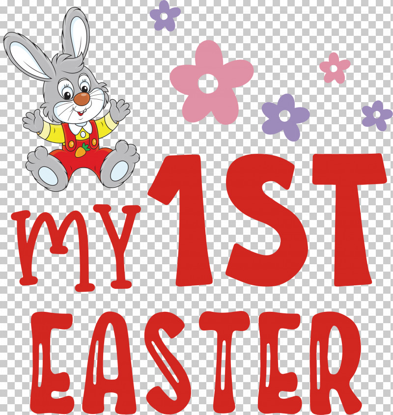 My 1st Easter Easter Bunny Easter Day PNG, Clipart, Cartoon, Christmas Day, Christmas Decoration, Decoration, Easter Bunny Free PNG Download
