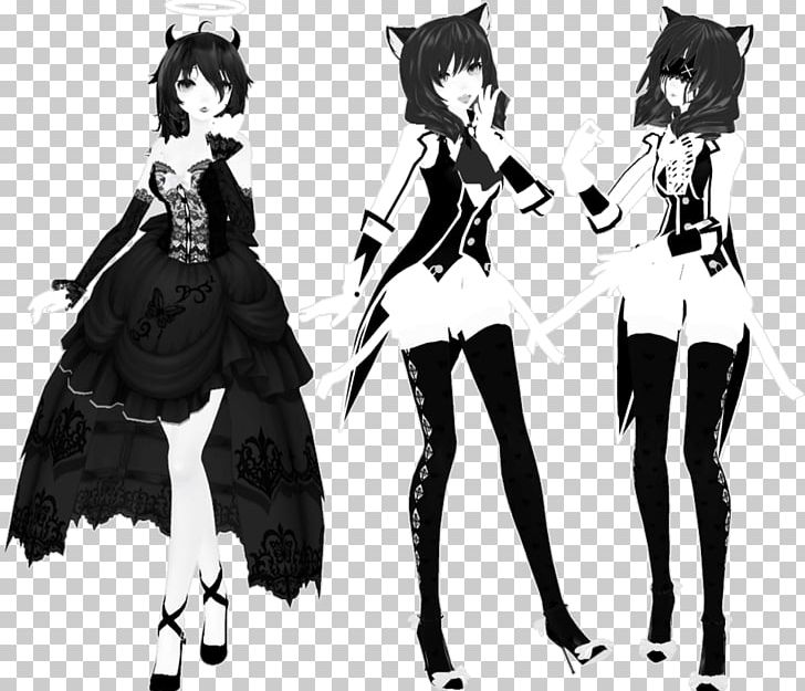 Hatsune Miku Bendy And The Ink Machine Model MikuMikuDance Fashion PNG, Clipart, Anime, Bendy And The Ink Machine, Black Hair, Deviantart, Fashion Free PNG Download