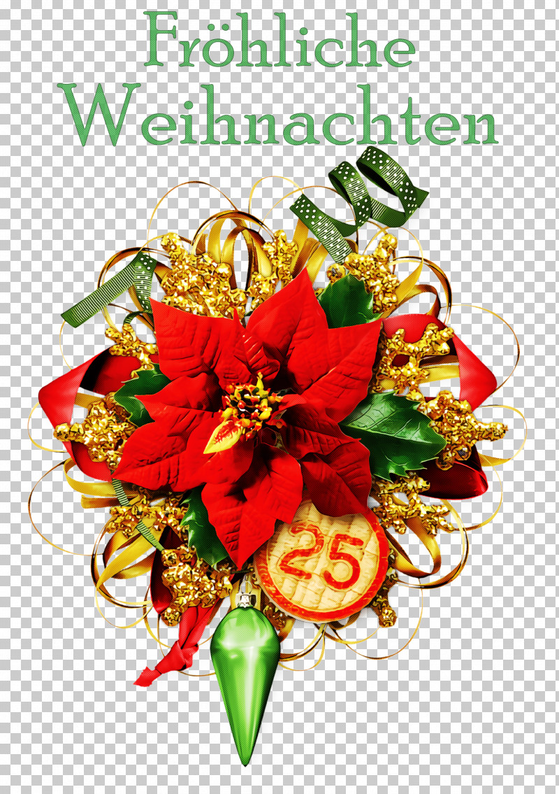 Frohliche Weihnachten Merry Christmas PNG, Clipart, Chicken, Chicken Coop, Christmas Ornament M, Cut Flowers, Floral Design Free PNG Download