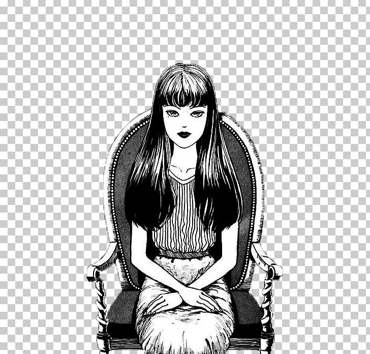 Tomie Kawakami Le Journal De Soïchi Mangaka 闇の声 PNG, Clipart, Art, Barcelona, Black And White, Black Hair, Cartoon Free PNG Download