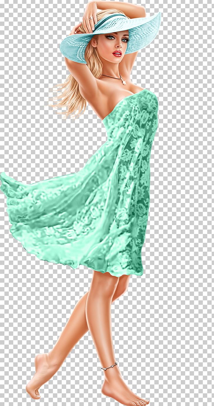 Illustration Woman Girl Drawing PNG, Clipart, Aqua, Cocktail Dress, Costume, Creation, Day Dress Free PNG Download