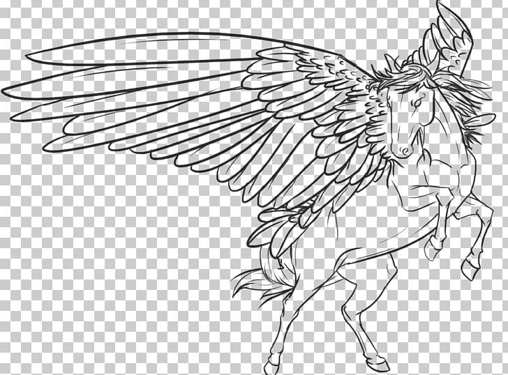 Line Art Horse Drawing Sketch PNG, Clipart, Animals, Art, Artwork, Beak, Black And White Free PNG Download