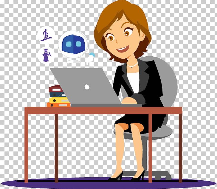 Open Computer Illustration PNG, Clipart, Business, Career, Cartoon, Collage, Communication Free PNG Download