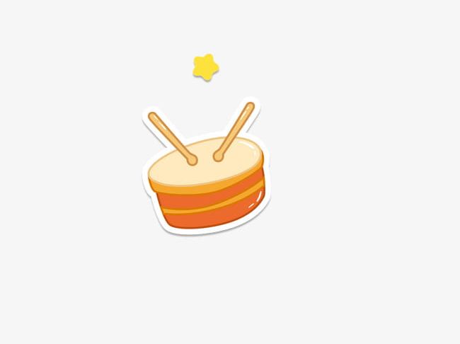 Yellow Drums PNG, Clipart, Drums, Drums Clipart, Hand, Hand Painted, Instruments Free PNG Download