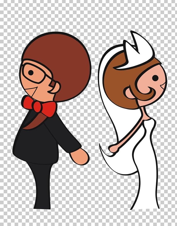Cartoon Couple Significant Other PNG, Clipart, Art, Back, Boy, Bride, Child Free PNG Download