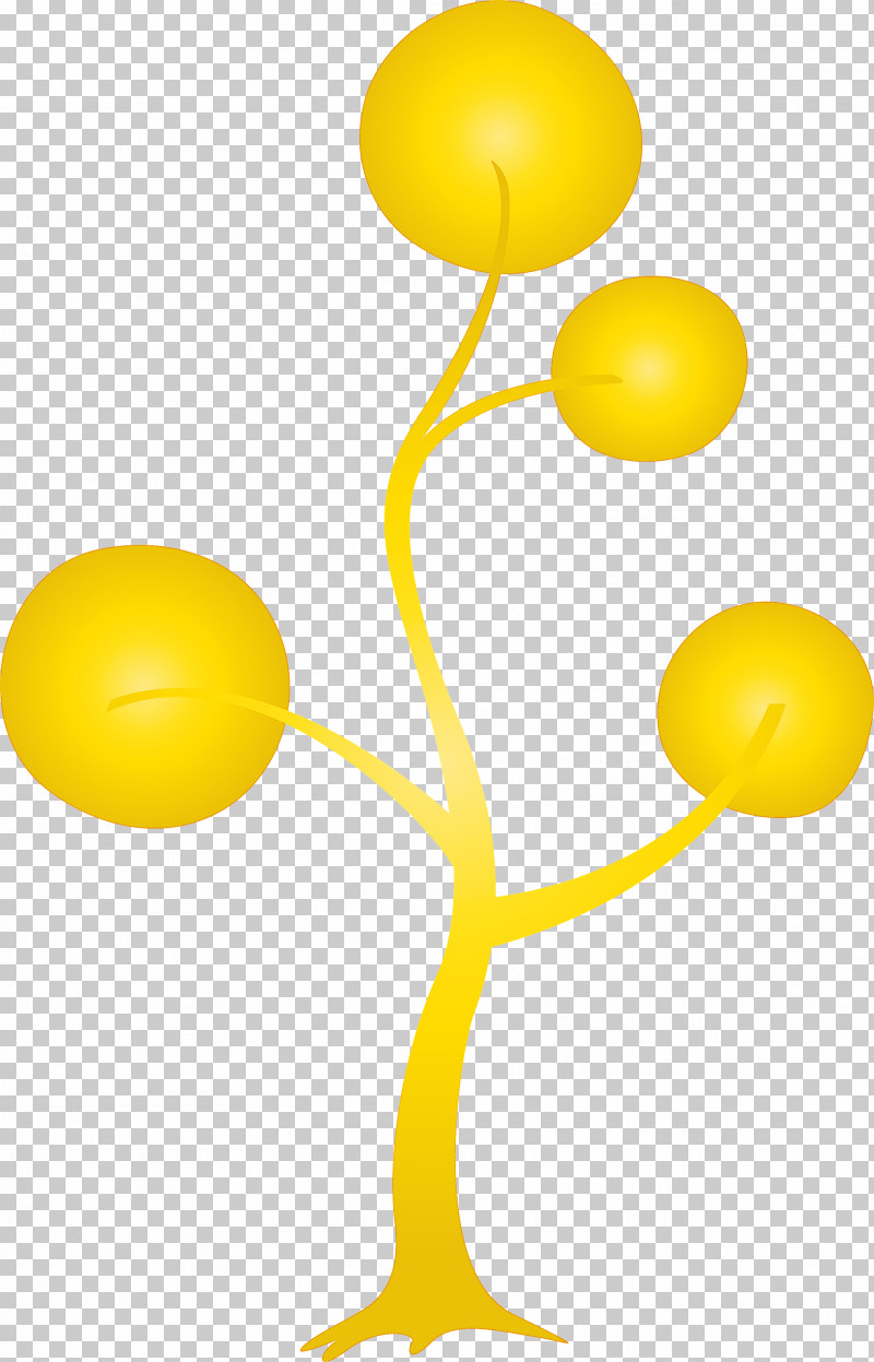 Yellow Smile Balloon PNG, Clipart, Abstract Tree, Balloon, Cartoon Tree, Smile, Tree Clipart Free PNG Download
