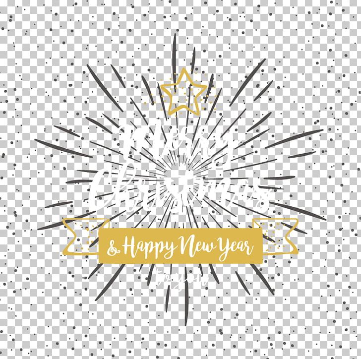Christmas Ink Illustration PNG, Clipart, Area, Banner, Black, Black Ray, Christmas Free PNG Download