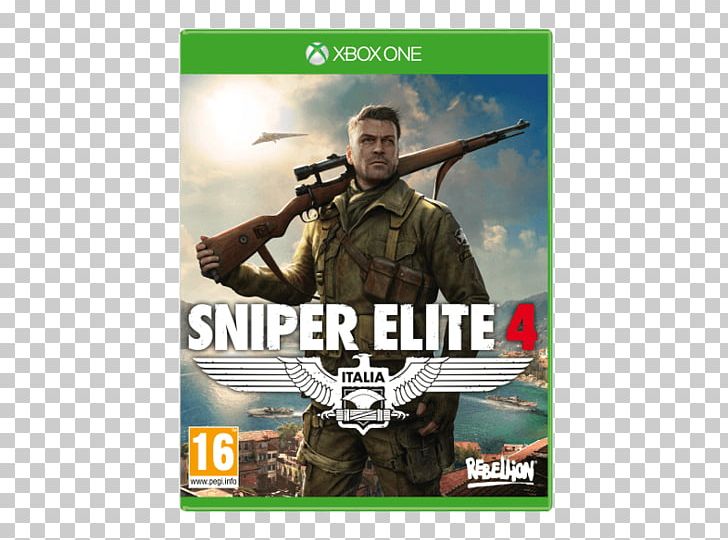 Sniper Elite 4 Xbox 360 Xbox One Video Game PNG, Clipart, 2k Games, Army, Brand, Game, Infantry Free PNG Download