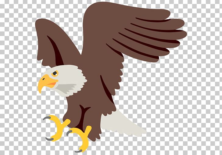 Bald Eagle Emoji Noto Fonts Hawk PNG, Clipart, Accipitriformes, Android Nougat, Bald Eagle, Beak, Bird Free PNG Download