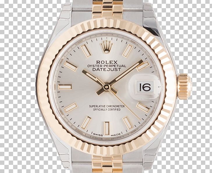 Rolex Datejust Rolex Submariner Silver Watch PNG, Clipart, Beige, Bracelet, Brand, Colored Gold, Gold Free PNG Download