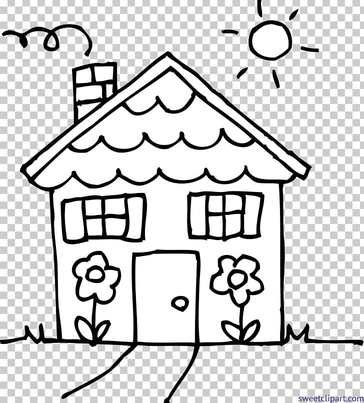 House White PNG, Clipart, Area, Art, Black, Black And White, Coloring Book Free PNG Download