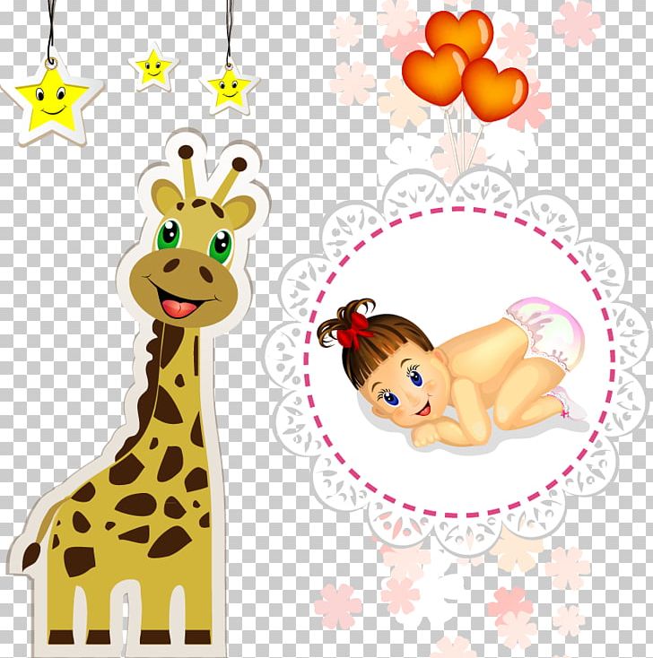 Northern Giraffe Cartoon Illustration PNG, Clipart, Animals, Art, Cartoon, Child, Cute Free PNG Download