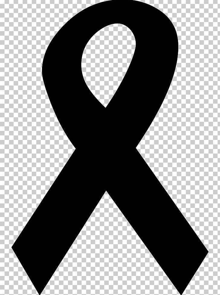 Scalable Graphics Computer Icons PNG, Clipart, Aids, Awareness Ribbon, Black, Black And White, Black Ribbon Free PNG Download