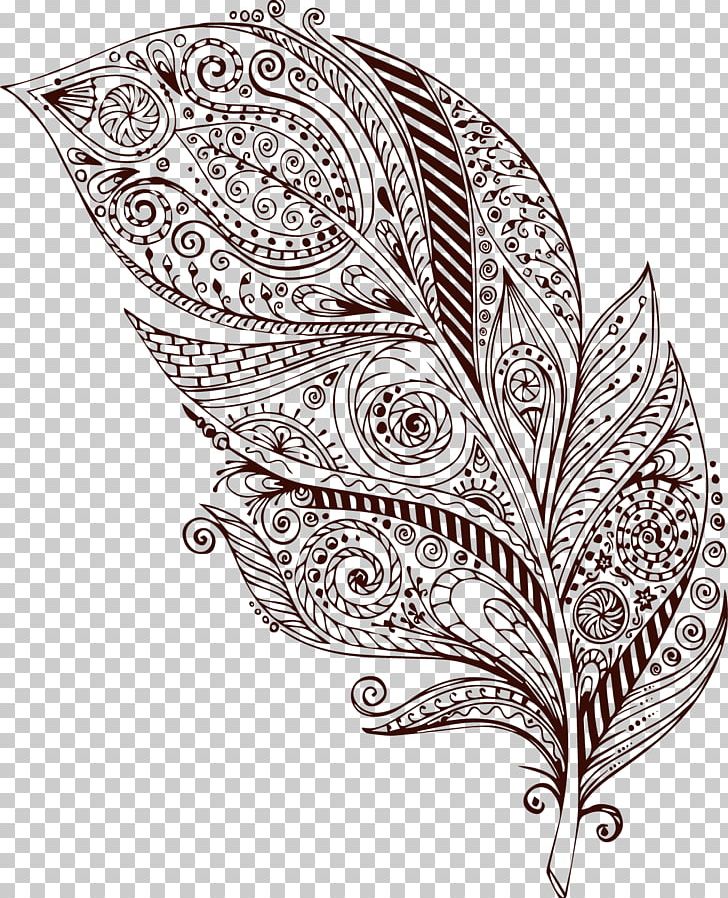 Feather PNG, Clipart, Animals, Black And White, Brown, Encapsulated Postscript, Feather Pattern Free PNG Download