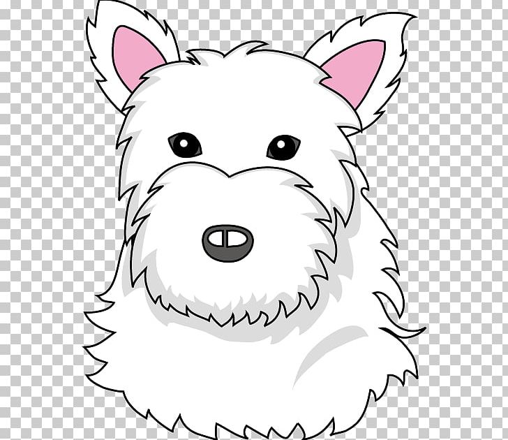 West Highland White Terrier Dog Breed Puppy Whiskers PNG, Clipart, Area, Artwork, Bear, Black, Black And White Free PNG Download
