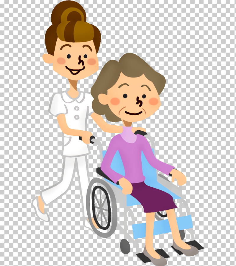 Cartoon Wheelchair Fun Sharing Child PNG, Clipart, Cartoon, Child, Family Pictures, Fun, Leisure Free PNG Download
