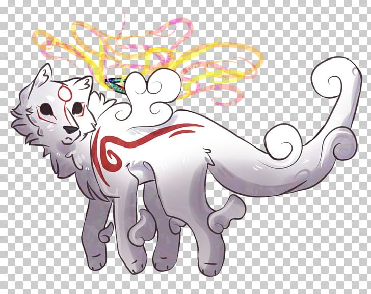 Cat Ōkamiden Nine-tailed Fox Amaterasu PNG, Clipart, Amaterasu, Animal Figure, Animals, Art, Artwork Free PNG Download