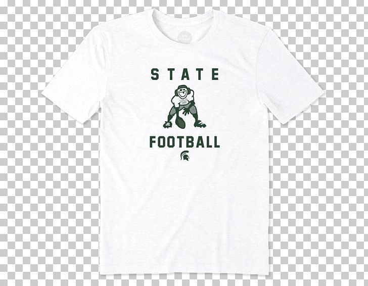 T-shirt Michigan State University Michigan State Spartans Men's Basketball Michigan State Spartans Football Life Is Good Company PNG, Clipart,  Free PNG Download