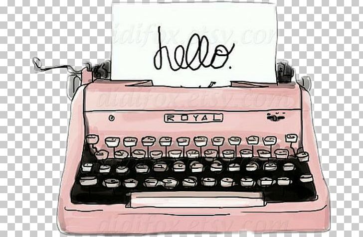 Typewriter Paper Drawing Art PNG, Clipart, Art, Drawing, Etsy, Illustrator, Office Free PNG Download