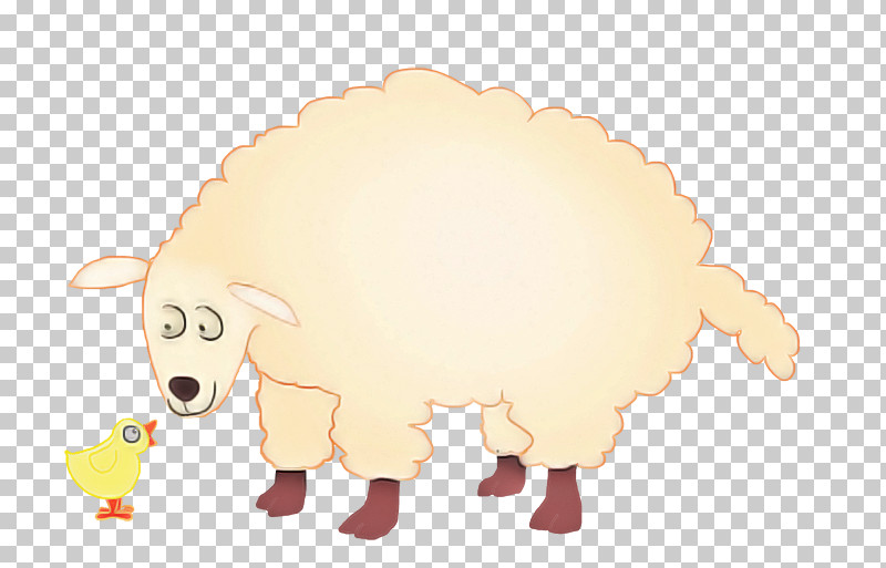 Sheep Sheep Cartoon Livestock Cow-goat Family PNG, Clipart, Animal Figure, Cartoon, Cowgoat Family, Livestock, Sheep Free PNG Download