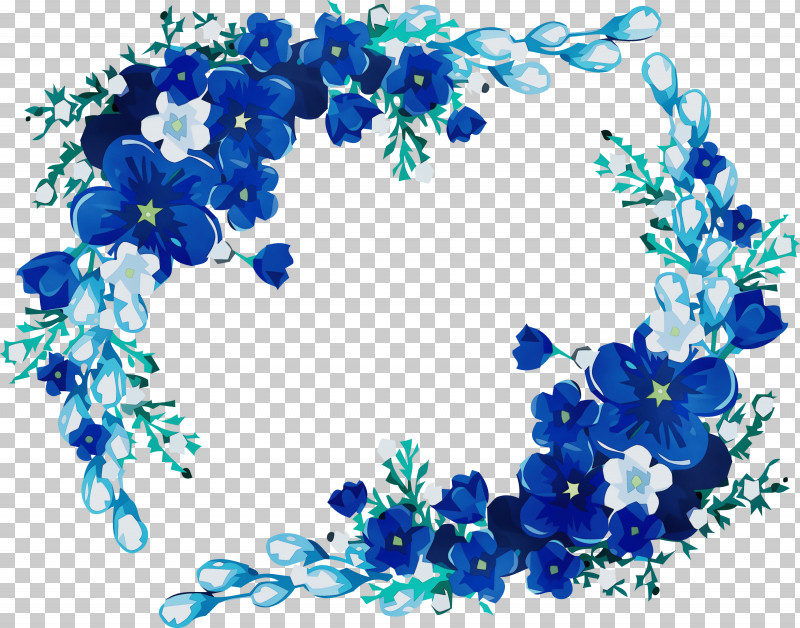 Blue Watercolor Flowers PNG, Clipart, Blue, Blue Watercolor Flowers, Cobalt Blue, Cut Flowers, Floral Design Free PNG Download
