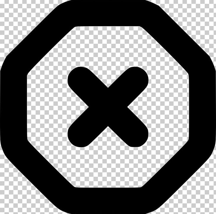 Check Mark Cross Symbol Sign PNG, Clipart, Alert, Area, Attention, Black And White, Button Free PNG Download