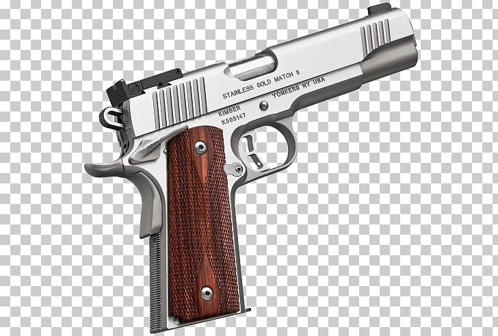 Kimber Manufacturing Kimber Custom .45 ACP Firearm Pistol PNG, Clipart, 45 Acp, 919mm Parabellum, Air Gun, Ammunition, Automatic Colt Pistol Free PNG Download