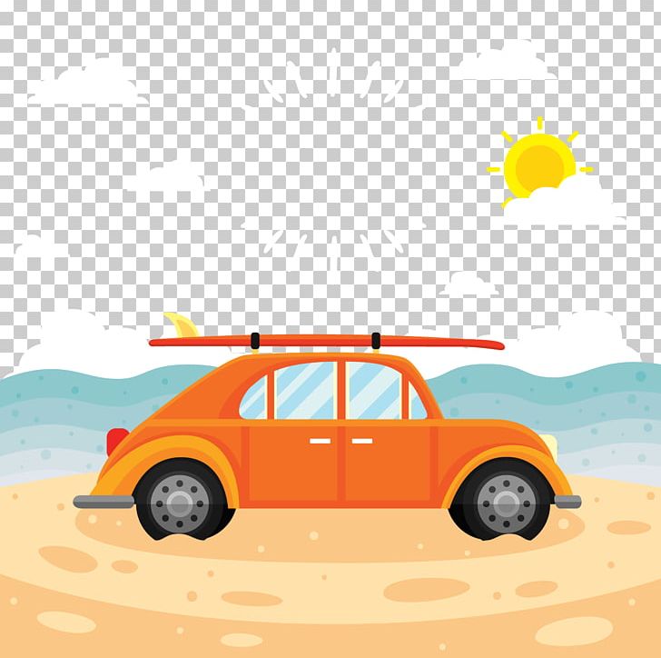 Seaside Surfing Private Car PNG, Clipart, Background Decoration, Beach, Car, Car Accident, Car Parts Free PNG Download