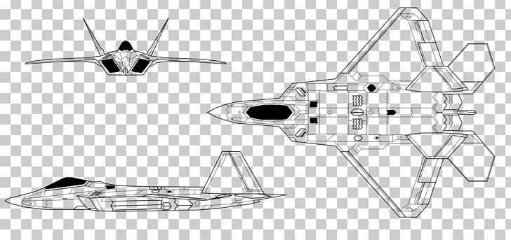 Lockheed Martin F-22 Raptor Northrop YF-23 Airplane General Dynamics F-16 Fighting Falcon Fighter Aircraft PNG, Clipart, Airplane, Angle, Auto Part, Fighter Aircraft, Lockheed Martin F22 Raptor Free PNG Download